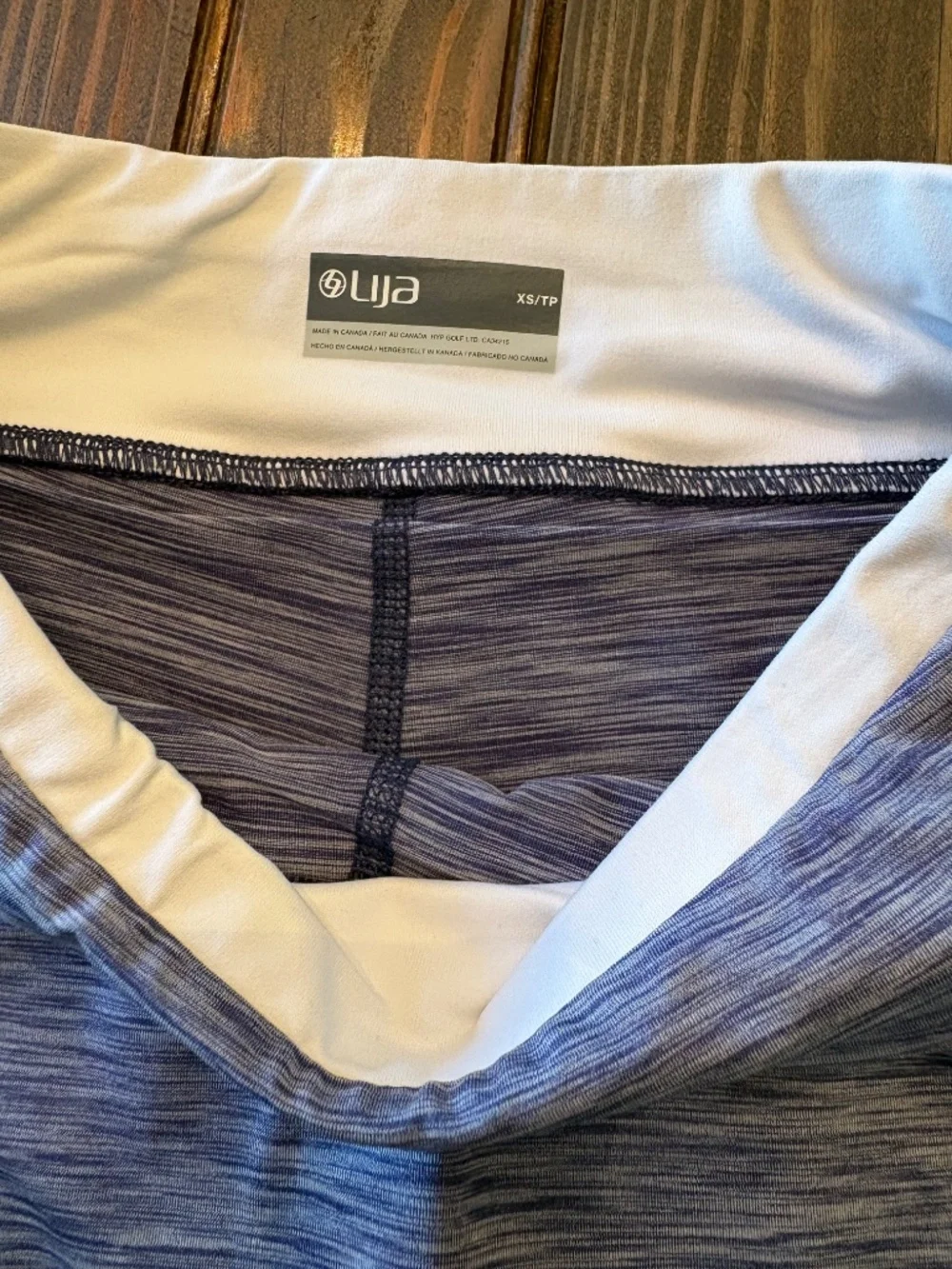 Lija blue white tennis skirt XS